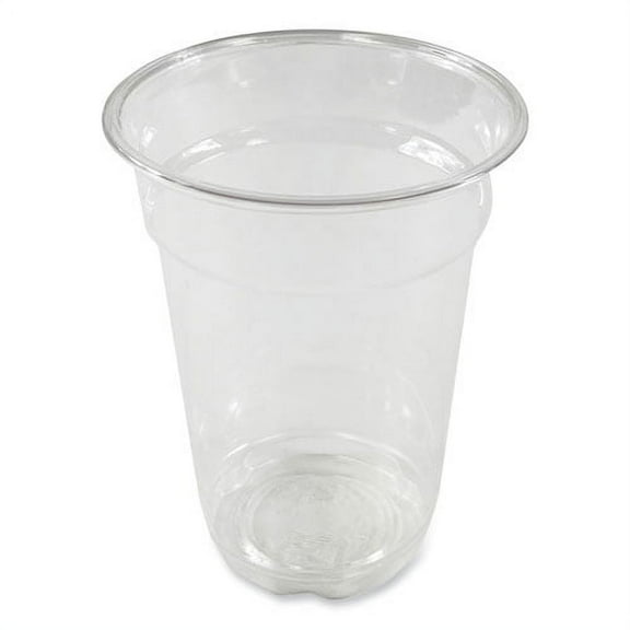 clear plastic cold cups, squat, 9 oz, pet, 1,000/ carton | Bundle of 2 Cartons