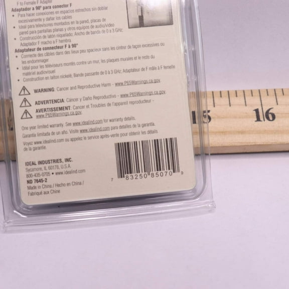 Ideal 85-070 90 Degree F Adapter - 2 Piece