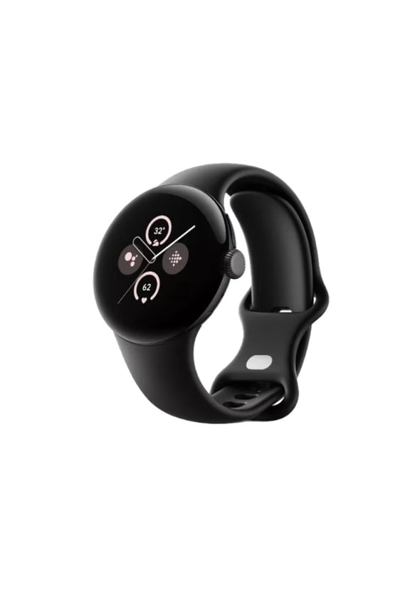 Restored Google Pixel Watch 2 (41mm) Wear OS Smartwatch (WIFI) Black with Obsidian Active Band (Refurbished)