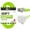 Neon Green, variant on Iron Forge Cable 3 Outlet 10 Gauge Extension Cord 25 ft, 10/3 Heavy Duty Extension Cord with Multiple Plugs 3 Prong, SJTW Weatherproof Outdoor Power Cable Multi Outlets for Major Appliances