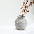 thumbnail image 3 of WGV Large Round Urn Bud Vase - 6.5" Wide x 6.5" Height, Good quality, Heavy Weighted Base - 1 Pc, 3 of 7