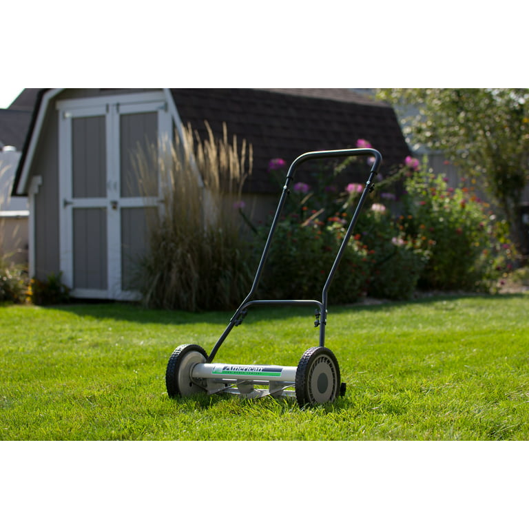 American Lawn Mower Push Reel Lawn Mower, 18in. Deck, Model# 1815