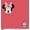 Minnie Red Dots, variant on EK Disney Single-Sided Cardstock 12"X12"-Minnie Pink