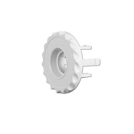 Waterway 216-1040 Escutcheon, Jet, Waterway, Adjustable Mini Jet Internal Carrier, Less Eyeball, White