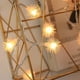 thumbnail image 4 of Navidad llevada de la decoración del jardín del jardín de las luces de la secuencia de la bola del pelo con pilas, 4 of 5