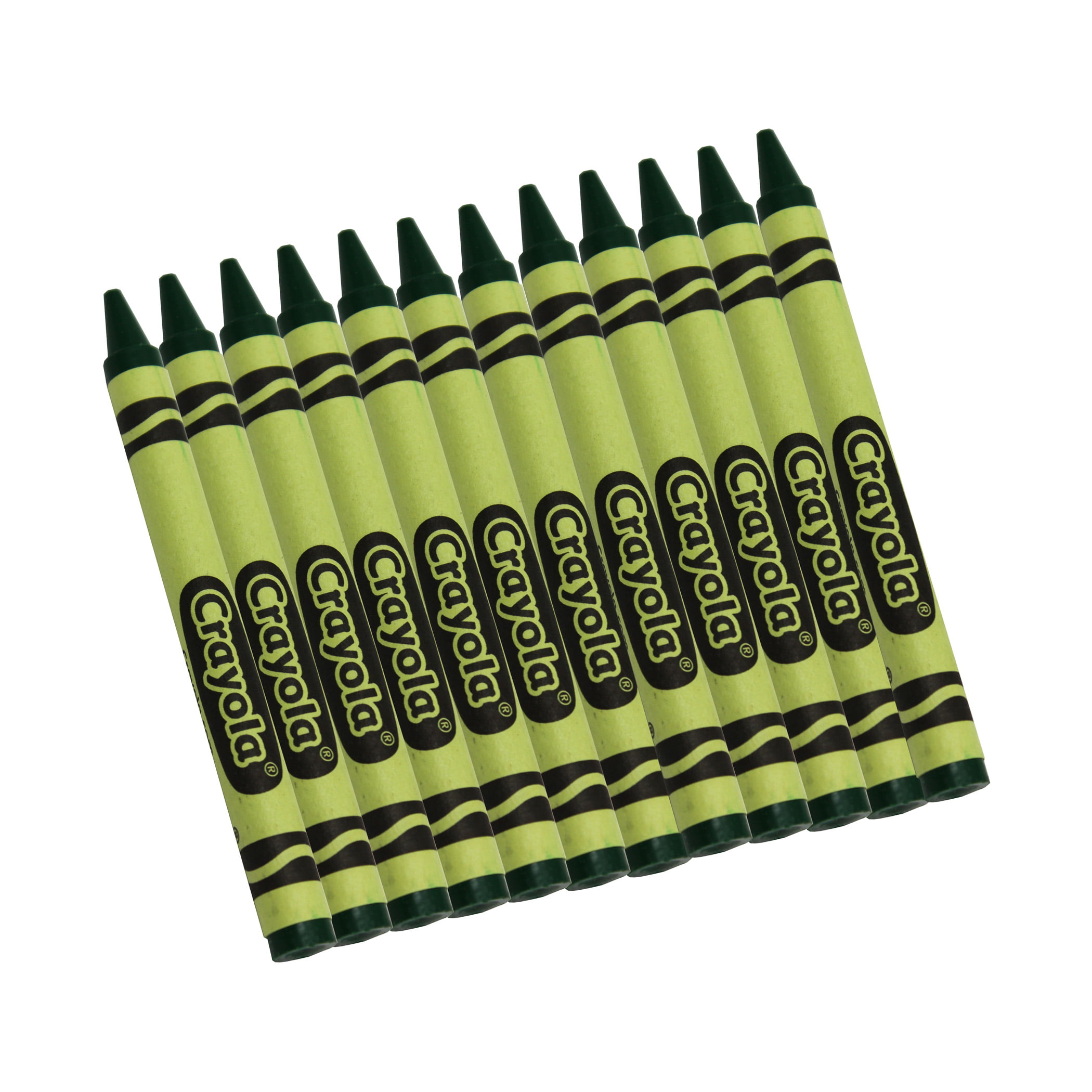 Crayola Bulk Crayons, Green, Regular Size, 12 per box, Set of 12 boxes