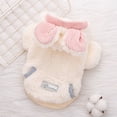 thumbnail image 2 of Ropa de otoño e invierno para mascotas, chaqueta acolchada de algodón cálida para gatos Corgi de peluche, ropa para perros pequeños, 2 of 5
