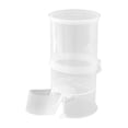 thumbnail image 2 of Dispensador automático de agua para pájaros, bebedero transparente de fácil instalación, botella para beber para loros de observación., 2 of 7