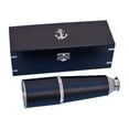 thumbnail image 2 of Handcrafted Model Ships FT-0212-AC-L Admirals Antique Copper Leather Spyglass Telescope 27 in. With Rosewood Box Decorative Accent, 2 of 4