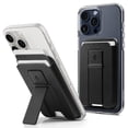 thumbnail image 1 of MagSafe Wallet Spigen tiene capacidad para 3 tarjetas para iPhone 17/12, color negro, 1 of 7