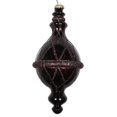 thumbnail image 1 of Vickerman MT198875D 10 in. Chocolate Candy Glitter Net Drop Ornament, 1 of 1