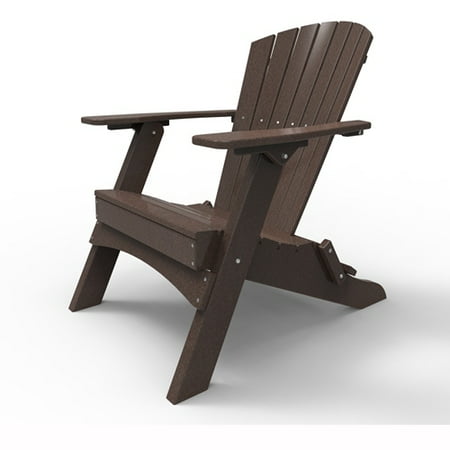Folding Adirondack Chair by Malibu Outdoor Hyannis Dark