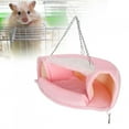 thumbnail image 4 of Soft Fleece Small Pet Tunnel Bed, Multifunctional Hammock Play Channel, Bright , Washable, for Hamsters, Squirrels, 4 of 8