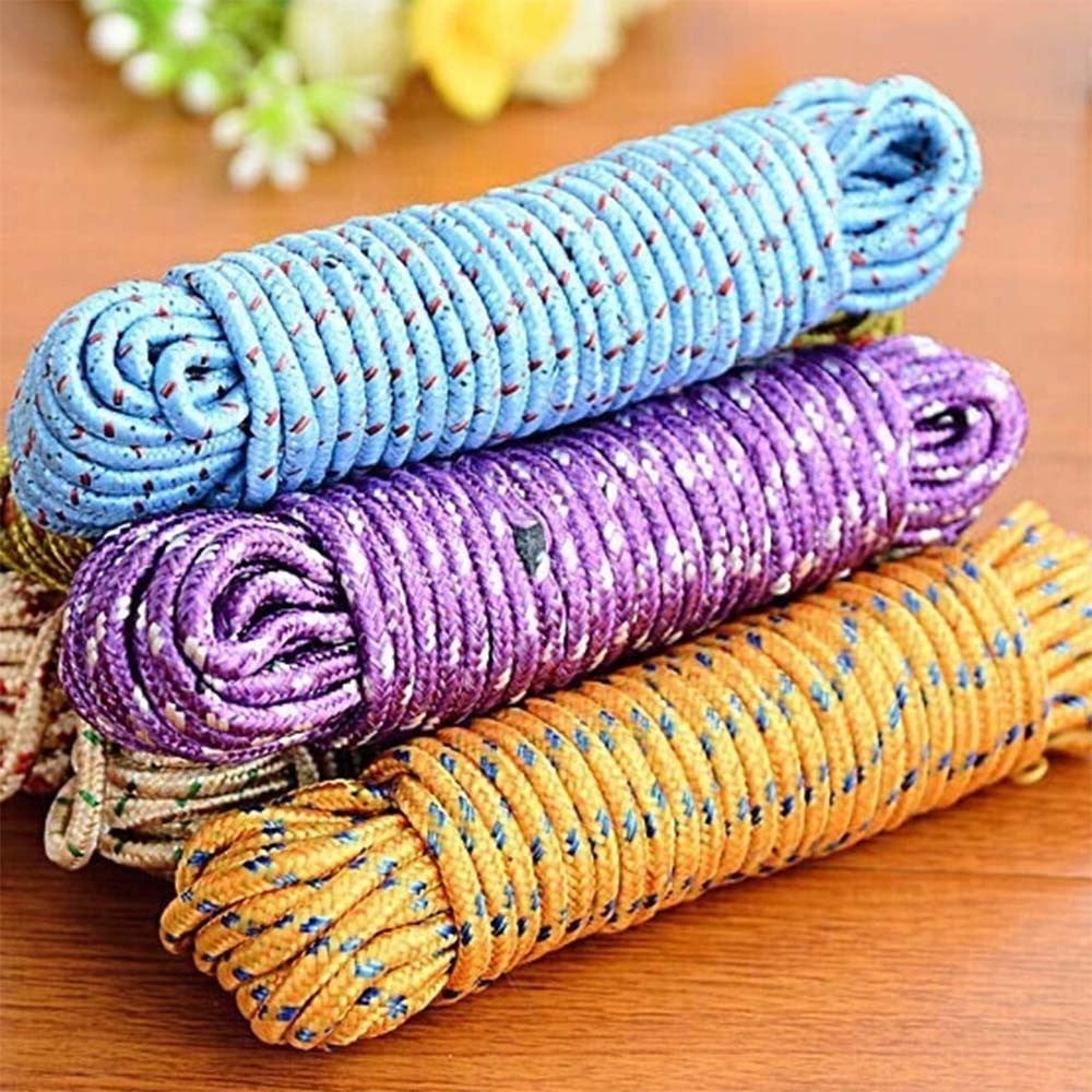 XZNGL 10 m Line Rope Clothesline Multifunction Nylon Washing Clothes String ITBU Walmart