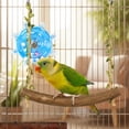 thumbnail image 6 of Bird Toys for Parakeets, Interactive Spinner Rattle Budgie Toys with Grinding Perch, Rotating Wheel Chew Parrot Toys for Medium Birds, 6 of 9