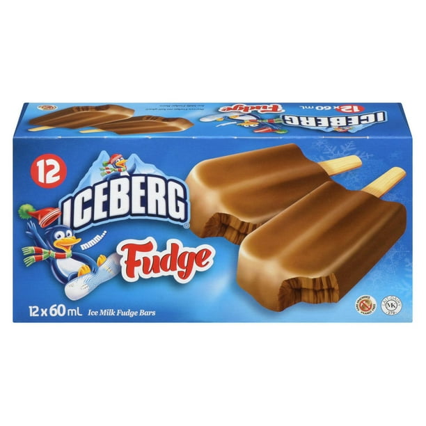Barres Fudge au lait glacé Iceberg