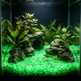 thumbnail image 4 of Sentmoon Beta Fish Tank Decor Fish Tank Accessories 9x13mm Small Rhombus Shaped In The Dark Pebbles for Garden and Aquarium Substrate Luminous Pebbles Fluorescent Stones, 4 of 6