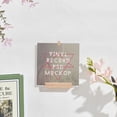 thumbnail image 4 of Wood Vinyl Record Rack Antique White 9.5x3x2.4cm, 4 of 5