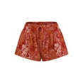 thumbnail image 5 of No Boundaries Smocked Waist Shorts, 2" Inseam, Women's, 5 of 5