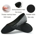 thumbnail image 5 of Women's Wide Width Flat Shoes，Plus Size Round Toe Slip on Wide Ballet Shoes., 5 of 8