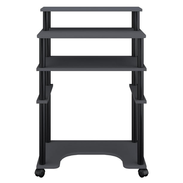 Escritorio Individual Cosco Home gris oscuro Cosco 6527INT