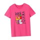 thumbnail image 5 of Camiseta para mujer, trajes de verano, camiseta con cuello redondo para mochilero, viaje deportivo, calle Rosa Rosa, 5 of 7