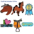 thumbnail image 2 of Set de alfileres esmaltados para pintar y usar caballos Breyer, con 12 alfileres, 2 of 6