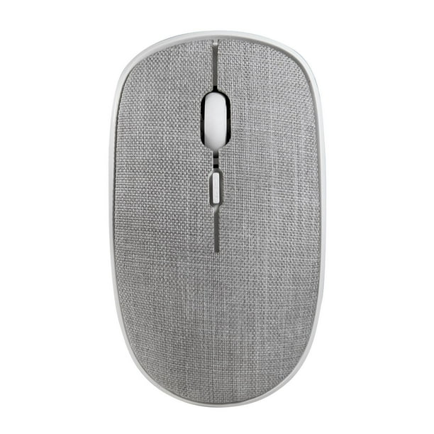 Mouse inalámbrico click silencioso-Welle gris 11.6 x 6.8