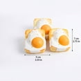 thumbnail image 4 of 2026 New Gooey Sticky Creative Bread Stress Balls , Creative Bread Shape Sensory Fidget Toys, Slow Rising Squeeze Ball for Anxiety Relief, Fun Stress Toys for Everyone (Chick), 4 of 4