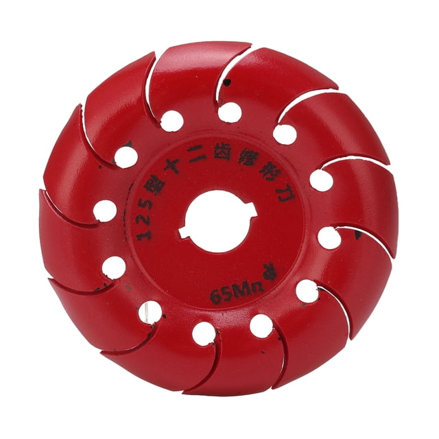Disco de tallado de amoladora angular, 90 mm, 12 dientes, muela abrasiva de dientes angulares, disco de tallado de madera, diseño de clase mundial NikouMX herramienta