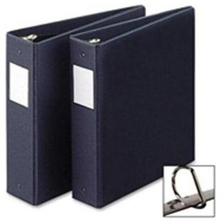 3 Ring Binder Wall Holder Sparco Spr-04601 Vinyl Ring Binder With Label Holder - Letter - 8.5
