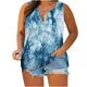 thumbnail image 1 of Blusa de chaleco sin mangas con cuello en V y estampado de tallas grandes suelta informal con estilo para mujer OAVQHLG3B Store lin121212, 1 of 5