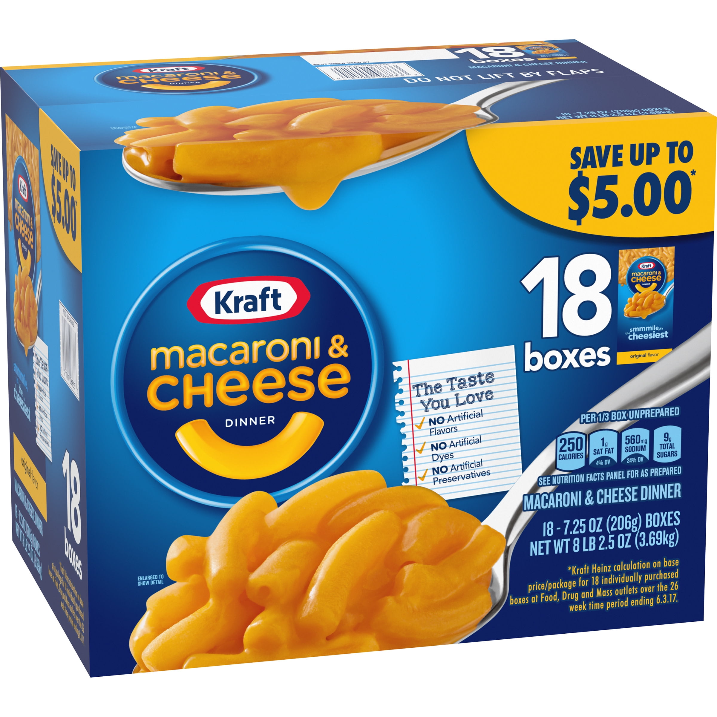 Original Flavor Macaroni and Cheese Dinner