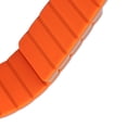 thumbnail image 4 of Yajisi Magnetic Silicone Watch Band Replacement for WHOOP 4.0 Watch, Soft Skin Friendly Fitness Tracking Sport Strap Bracelet, 10.2 inches / 26 cm, Gray Orange, 4 of 9