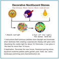thumbnail image 3 of Glow Stones for Luminous Pebbles Garden Night Light Rocks Outdoor Glowing Decorative, 3 of 5