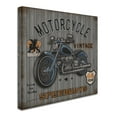 thumbnail image 2 of Trademark Fine Art 'Motorcycle Speedway 2' Canvas Art by Jean Plout, 2 of 3