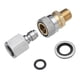 thumbnail image 1 of Acoplamiento hidráulico kusrkot 1/8 pulgadas a rociador Conector de desconexión rápida, 1 of 4