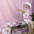 thumbnail image 6 of Spring Cherry Blossom Dream Gradient Sheer Curtains Living Room Bedroom Kitchen ration Window Voiles Organza Tulle Curtain, 6 of 7