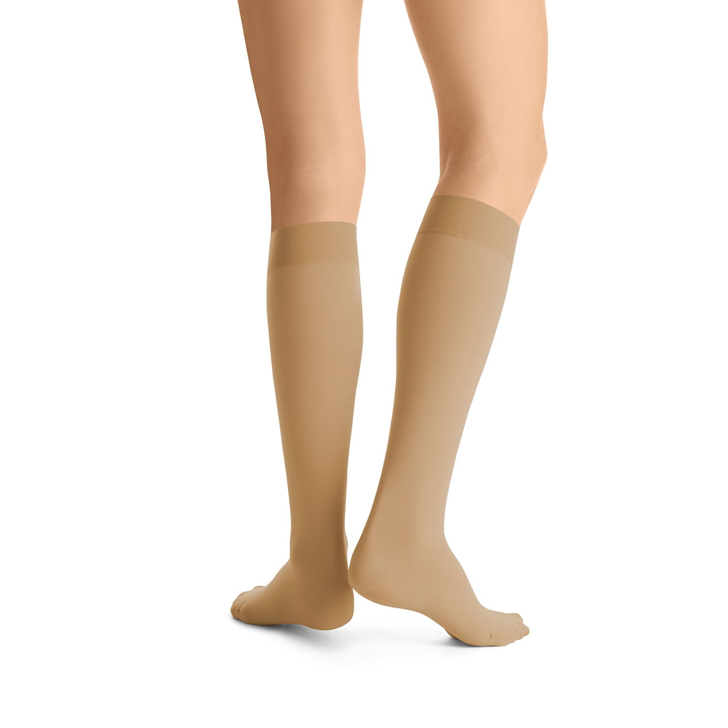 Jobst Opaque SoftFit 30-40 Closed Toe Knee High Compression Stockings Espresso Medium