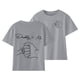 thumbnail image 2 of Gibobby Blusas Termicas Dama Camiseta para niños pequeños y niñas, camiseta de manga corta para niños, camiseta de manga corta con cuello redondo para padres e hijos, ropa par(Negro, 9-10 Años), 2 of 4