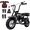 Black, variant on FRP MB40 40cc Gas Mini Bike with Protective Gear, Teens 13+, Up to 18 MPH, Red