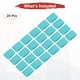 thumbnail image 4 of Uxcell 24PCS Bandas de sudor deportivas, muñequeras de algodón absorbentes para entrenamiento/baloncesto/correr [Azul cielo, 5cm de ancho], 4 of 7