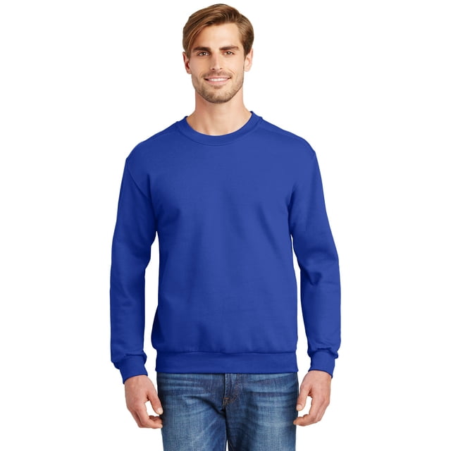 Sudadera Anvil de cuello redondo. 71000 3XL Azul Rey Yunque 949102