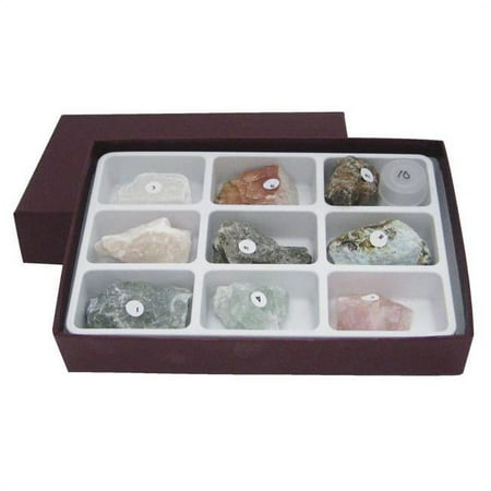 Scott Resources 563894 Mohs Scale of Mineral Hardness Set with Diamond