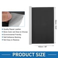 thumbnail image 4 of Unique Bargains Self Adhesive Leather Repair Patch Strong Stickiness Leather Repair Tape Faux Leather1 Pcs Black 19.6" x 39", 4 of 7