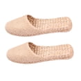 thumbnail image 4 of WHAMVOX 1Par Zapatillas Casuales De Paja Tejidas Transpirables Material Resistente, 4 of 6