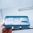thumbnail image 2 of Coofit Ice Cube Mold Silicone 6 Cavity Easy Release Ice Mold Ice Tray Maker with Lid, 2 of 10