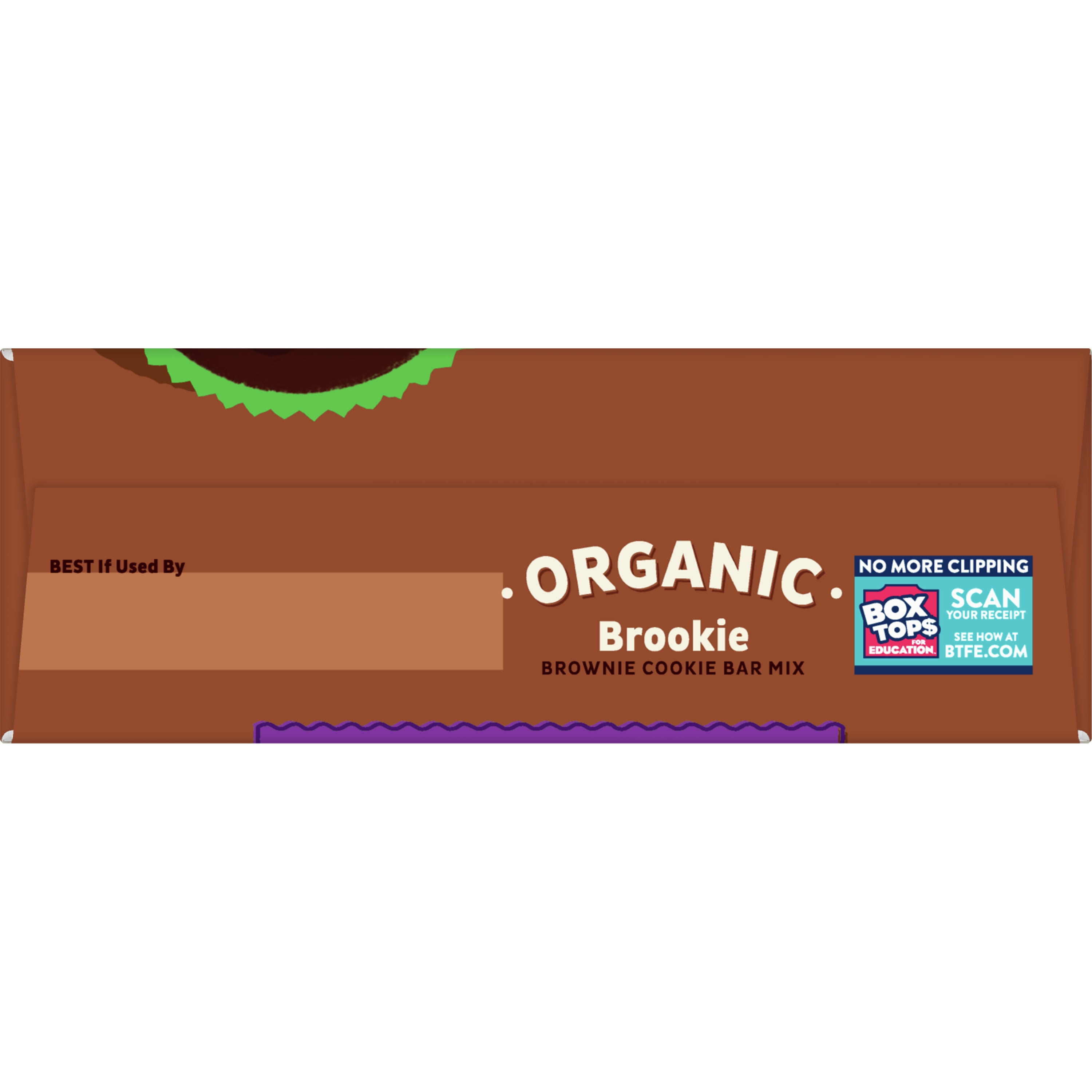 Annie's Organic Brookie Cookie Brownie Bar Baking Mix, Made With Real Chocolate Chips