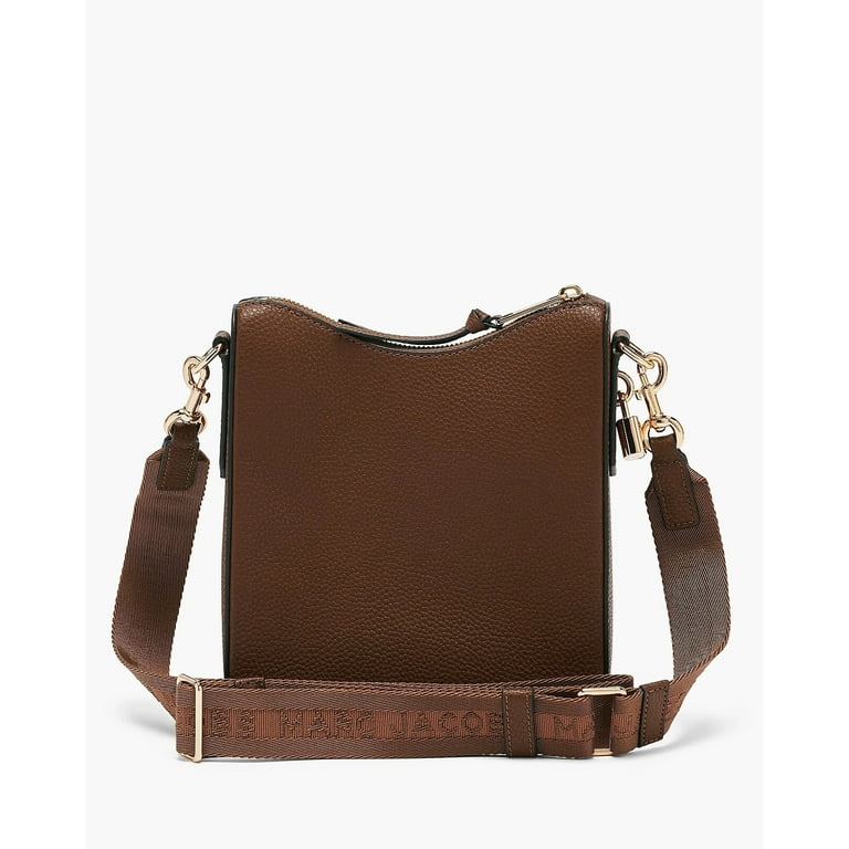 Marc Jacobs Drifter Swing Pack Crossbody Cognac Pebble