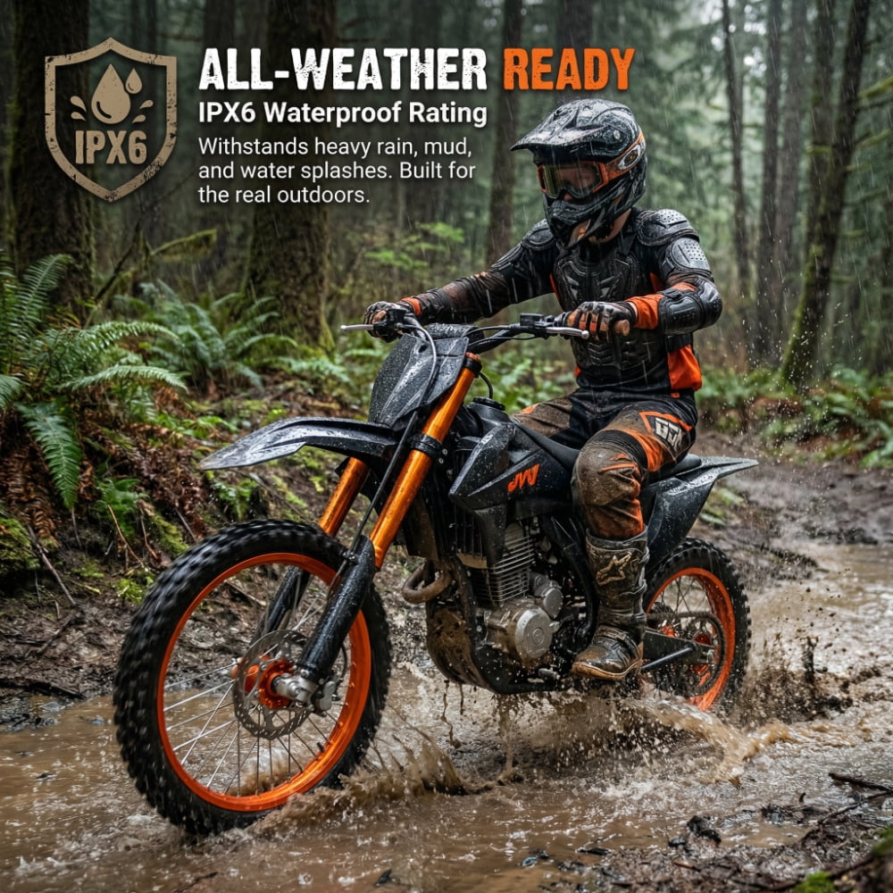 M5 Electric Dirt Bike 2000W 48V 20Ah 31 mph Off-Road 1-Seater E-Bike for Teens